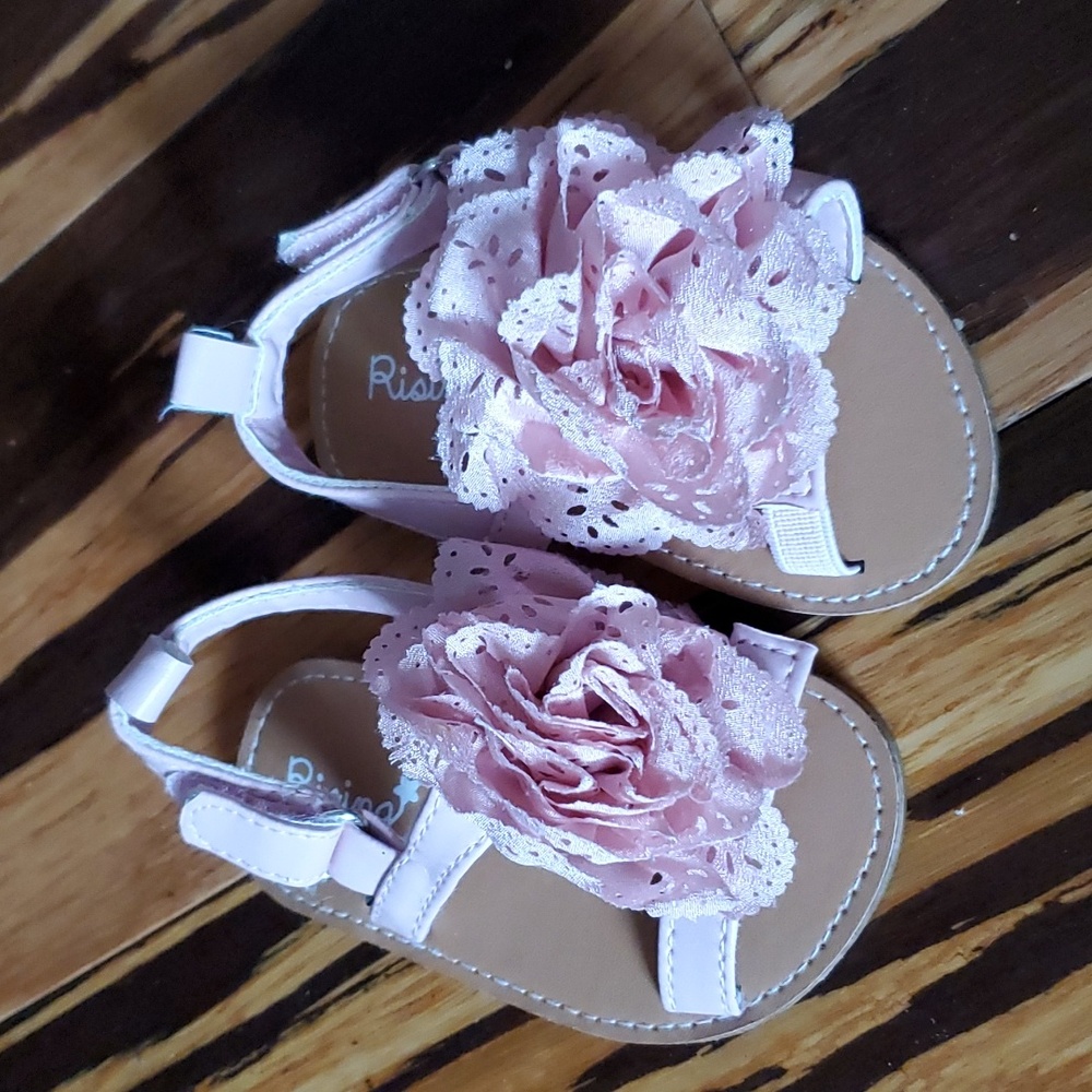 Pink sandals